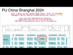 2200mm قطع العرض PU رغوة قطع آلة الفاصل الأفقي أوتوماتيكي سيمنز الخدمة الإلكترونية