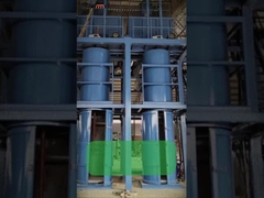 آلة إعادة ربط القوالب بالضغط بالبخار لإسفنج الأسطوانة المستديرة المسحوقة