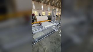 آلة تقشير الرغوة CNC TDPA-2300 بسماكة 1-30 مم 0-130 م / دقيقة لفات الرغوة الأسطوانية PU