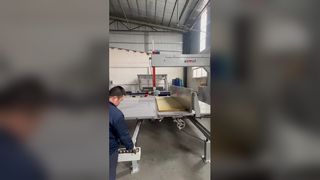 TDC-4 آلة القطع العمودية للرغوة 2.38kw PU قاطع شريط كتلة الرغوة لقطن EPE اللؤلؤي ومتعدد m