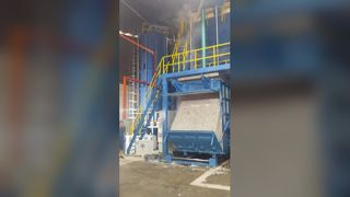 C619 15T Rebond Block Foam Foaming Machine 33.5kW 15m³ Tank 4 كتل / ساعة لإعادة تدوير نفايات رغوة PU