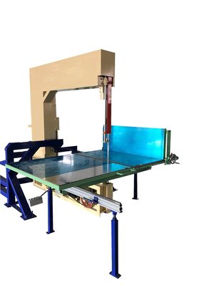 أسفنج الرأسي الـ Polyurethane Foam Cutter آلة قطع آلية